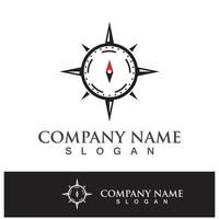 Compass Logo Template vector icon