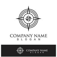 Compass Logo Template vector icon