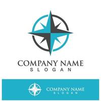 Compass Logo Template vector icon