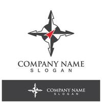 Compass Logo Template vector icon