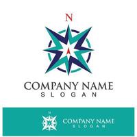 Compass Logo Template vector icon