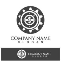 Compass Logo Template vector icon