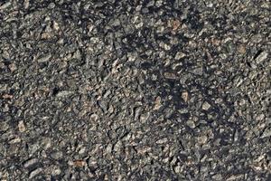 Close up of an asphalt road photo