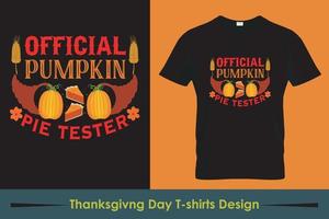 Thanksgiving t shirt design Do you need a thanksgiving typography t shirt design for a t shirt for your print on demand store Pro Vector