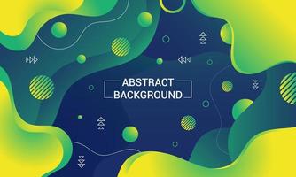 Abstract background dynamic shape decoration. vector