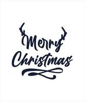 Christmas logo vector tshirt design