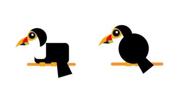 Toucan bird clipart vector