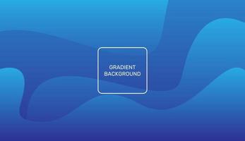 Modern blue gradient background in elegant style vector