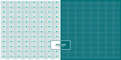 bundle pack pattern of unique abstract shape of rectangle modification vector