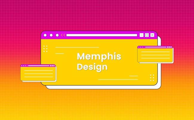 Memphis Design With Modern Style Theme. For Display Backgrounds, Web, Events, Banners and More.