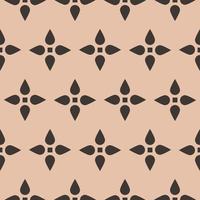 patrón geométrico vintage minimalista sin costuras vector
