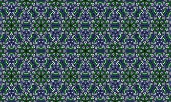 elegant modern batik ethnic pattern background vector