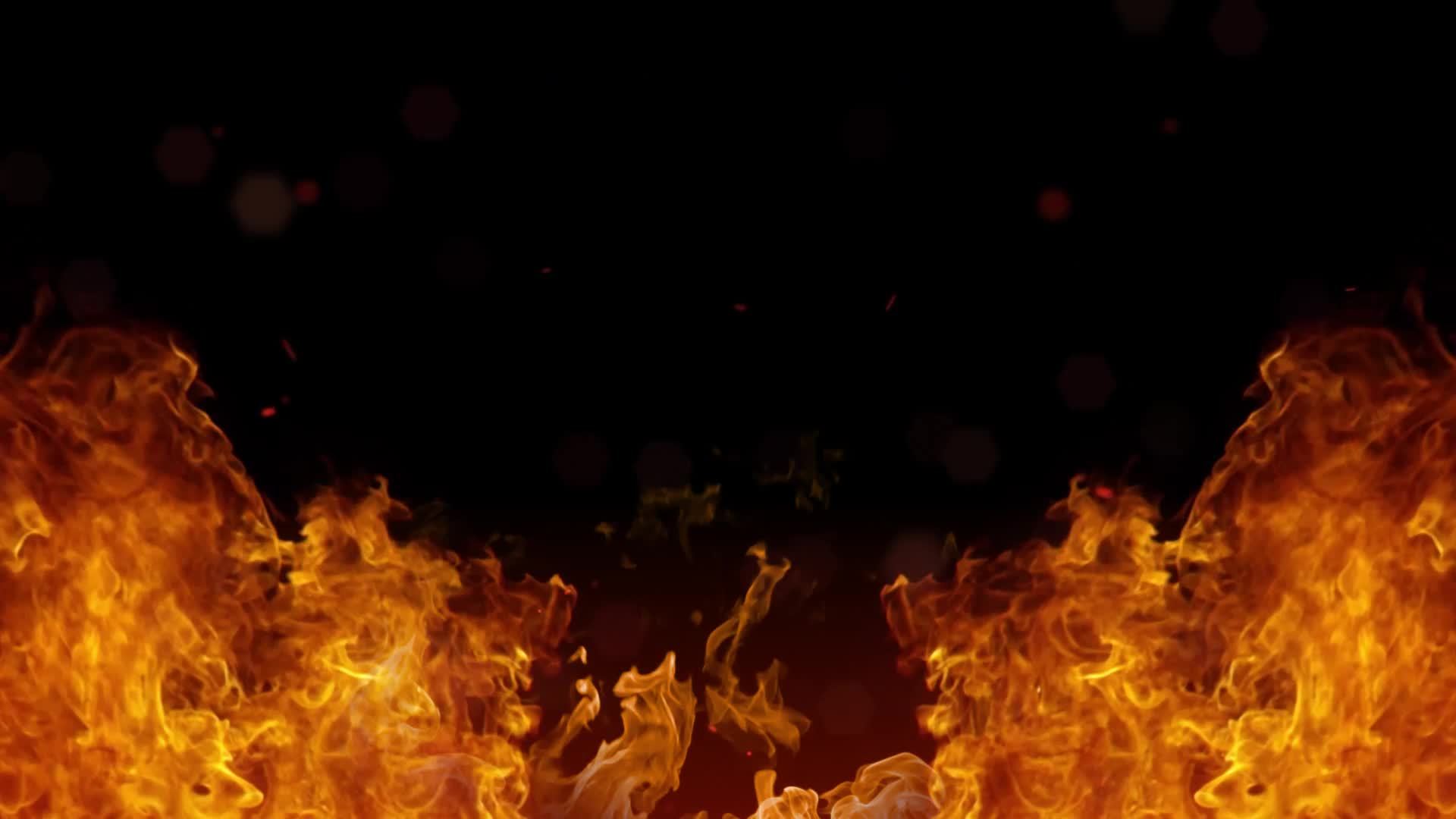 Animated Fire background 13653912 Stock Video at Vecteezy