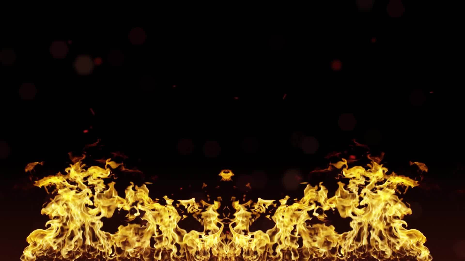 Animated Fire background 13653922 Stock Video at Vecteezy