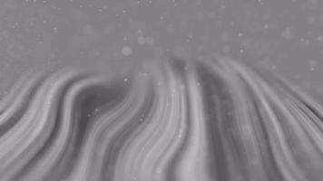 Wellenförmige Partikel Motion Graphics Hintergrund video