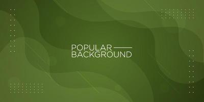 abstract green wavy shape geometric compotition background. Eps10 vector