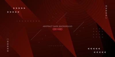 Trendy dark red vector background with triangle shapes. Brand new colorful illustration with simple lines. Smart design for your promotions.Eps10 vector