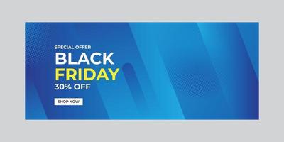 Black Friday Promotional Banners vector