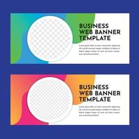 Business Corporate Web Banners vector