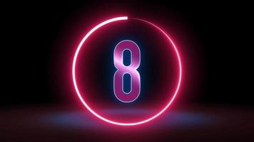 Motion Graphics Backgrounds Countdown video