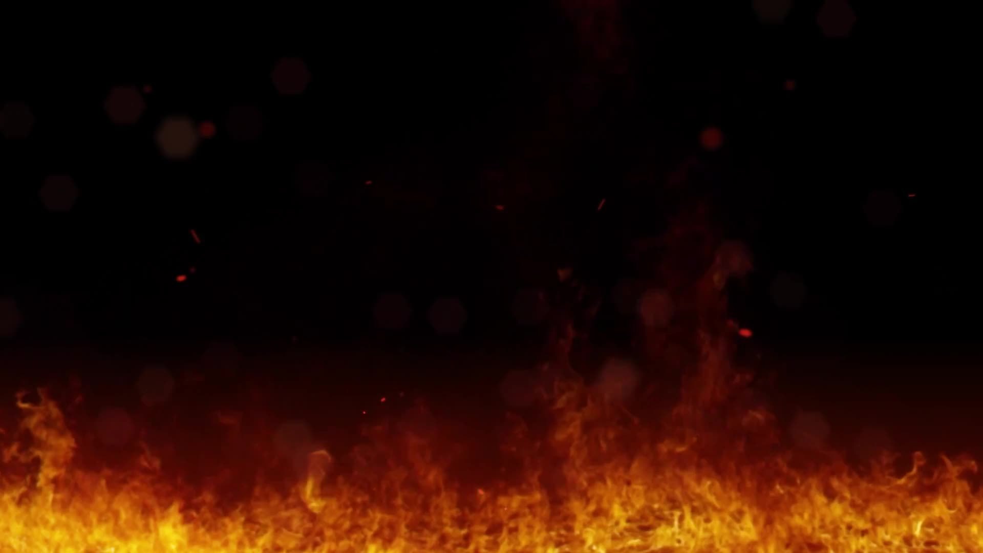 Animated Fire background 13654745 Stock Video at Vecteezy