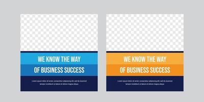 Corporate Business Banner ad Design vector