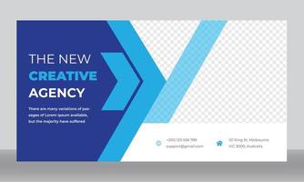 Corporate Business Banner ad Design vector