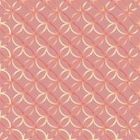 Elegant rose gold pattern design vector