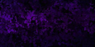 Dark pink vector backdrop with chaotic shapes.
