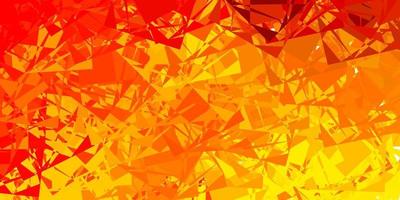 Light Orange vector background with random forms.