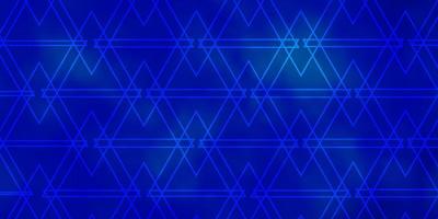 Light BLUE vector layout with lines, triangles.