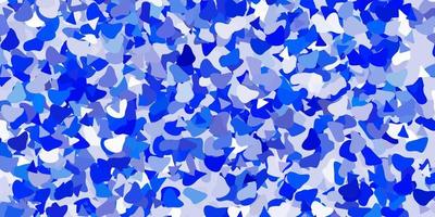 Light blue vector backdrop with chaotic shapes.