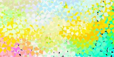 Light multicolor vector texture with random triangles.