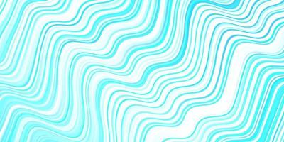 Light BLUE vector texture with curved lines.