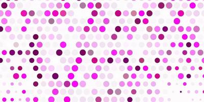 Light pink vector texture with disks.