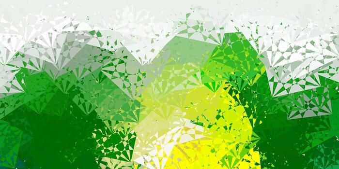 Light Green, Red vector texture with random triangles.