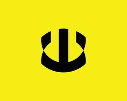 W logo design vector template