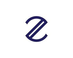 Z logo design vector template