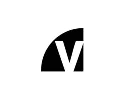 V logo design vector template