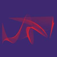 Abstract wave element for design. Vector