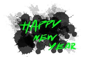 backdrop watercolor splash black on white background, happy new year backdrop on black and white background, backdrop Color black splashes photo