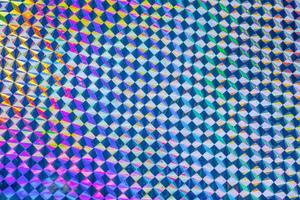 Holographic rainbow foil iridescent texture abstract hologram background photo