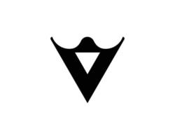 V logo design vector template