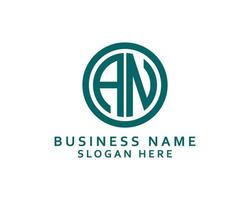 AN NA Logo design vector template