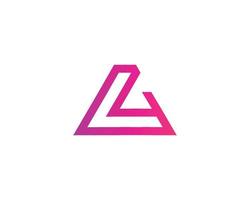 L LL Logo design vector template