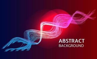 Abstract wave element for design. Vector