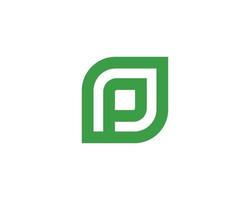 P logo design vector template