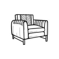 Armchair vector iilustration