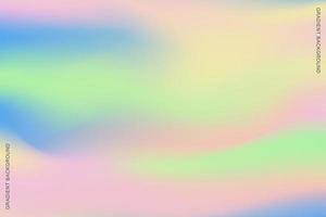 Modern gradient background with pastel colors vector
