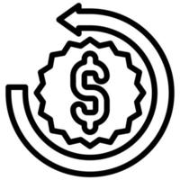 money clip art icon vector